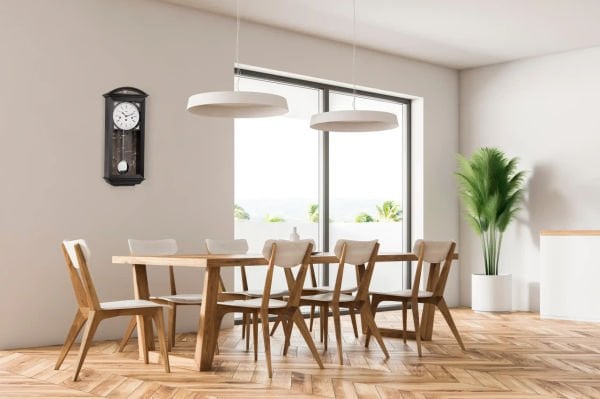 Hermle 71024-740341 Oak Antrasit Duvar Saati - Westminster Chime