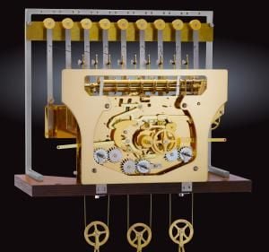 Hermle  Siyah Büyükbaba Zemin Saati 01093-031171