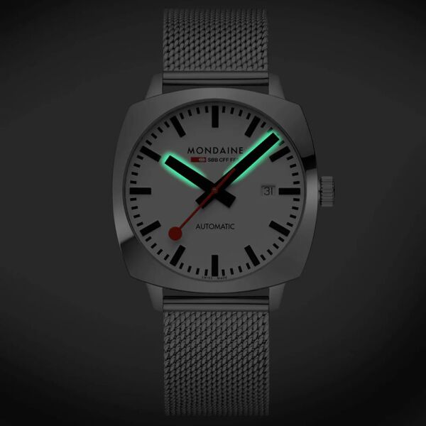 MONDAINE GRAND CUSHION MSL.3961B.SM Otomatik Erkek Kol Saati