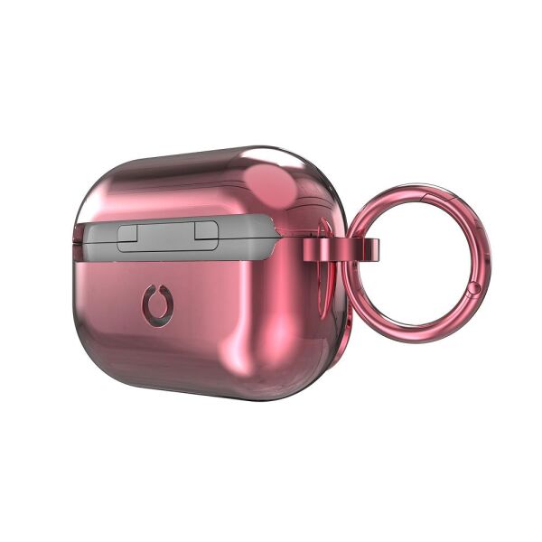 Diesel AirPods Pro / Pro 2 için Parlak Kılıf - Pembe