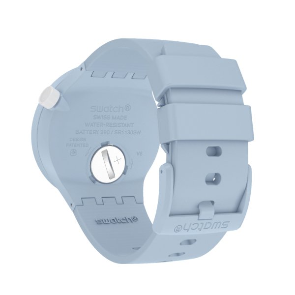 Swatch Big Bold Ceramic C-Blue Unisex Kol Saati SB03N100