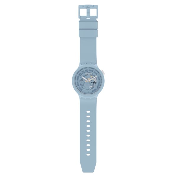 Swatch Big Bold Ceramic C-Blue Unisex Kol Saati SB03N100