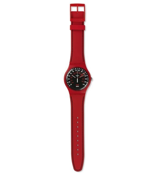 SWATCH RED BRAKE SUOR104