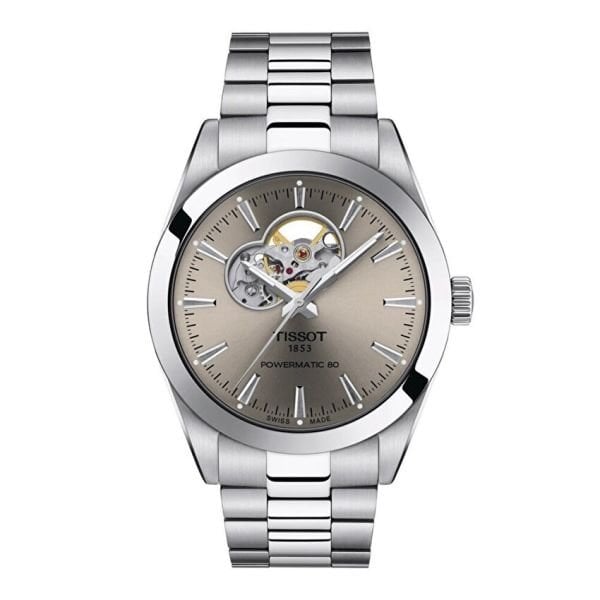 Tissot Gentleman Powermatic 80 Open Heart T1274071108100 Erkek Kol Saati