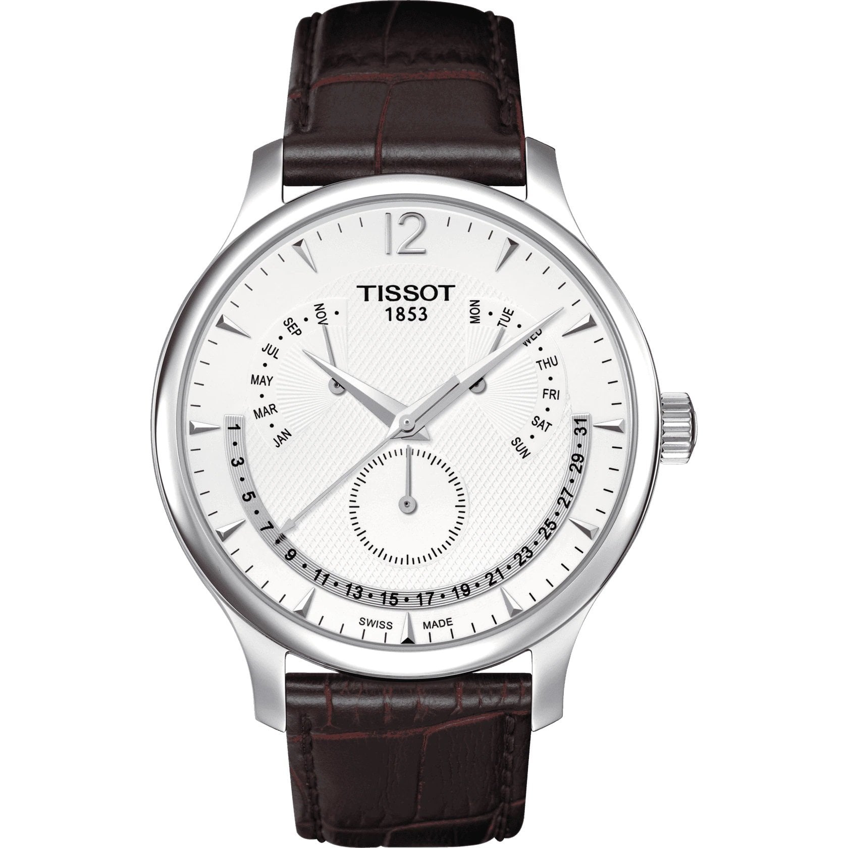 Tissot Tradition Perpetual Calendar  T063.637.16.037.00 Kol Saati