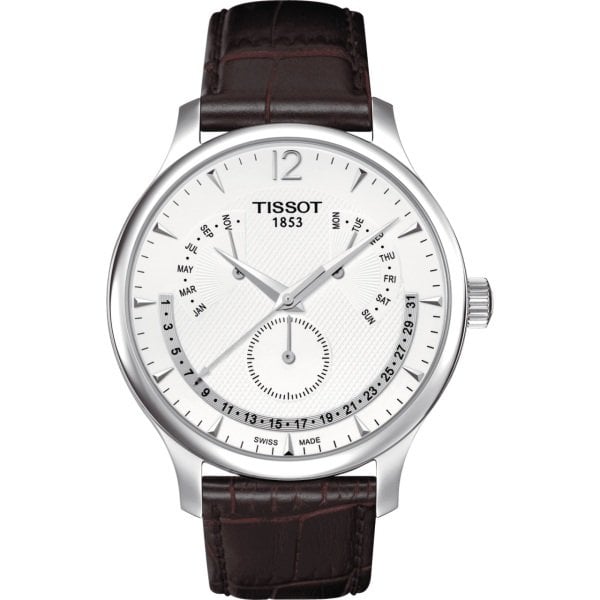 Tissot Tradition Perpetual Calendar  T063.637.16.037.00 Kol Saati