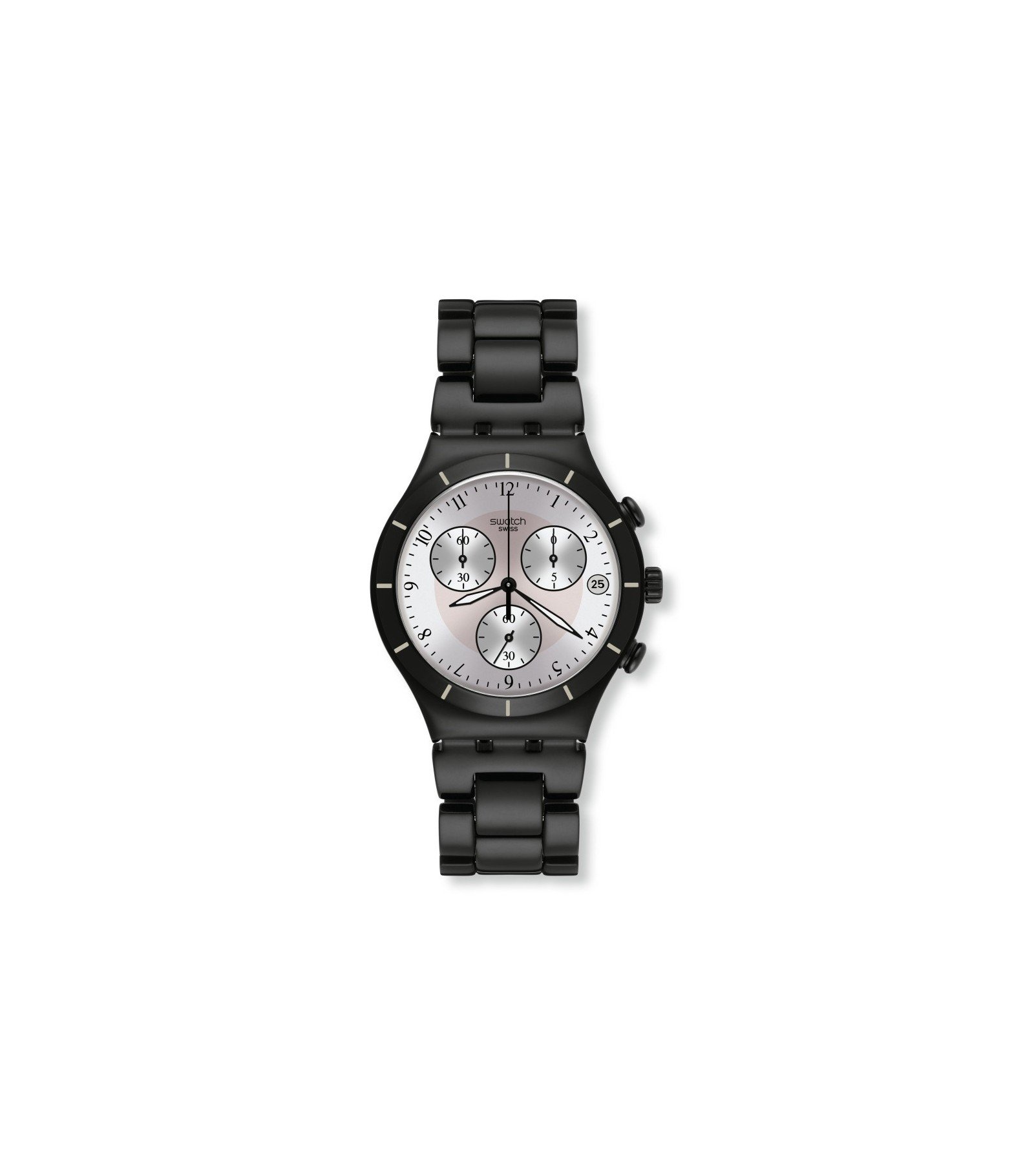 Swatch BLACKAS YCB4026AG Unisex  Erkek Kol Saati