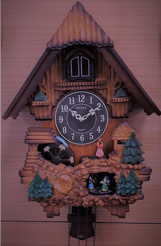 REGAL KW9104 GUGUKLU DUVAR SAATİ