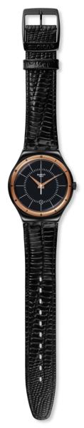 Swatch BLACK NACHTIGALL YWB403 Unisex  Erkek Kol Saati