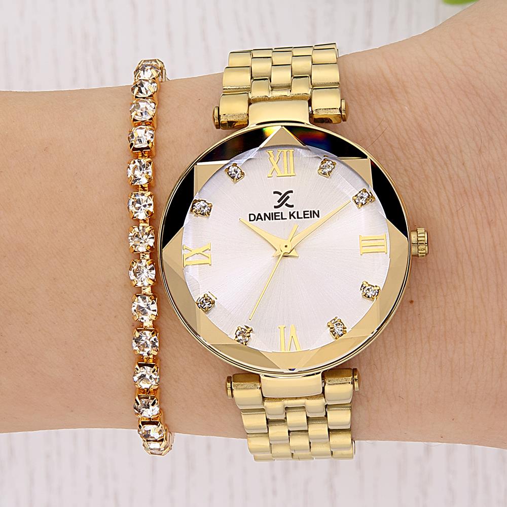 DANIEL KLEIN DKE.1.10811-2 Bileklik Hediyeli Kadın Kol Saati