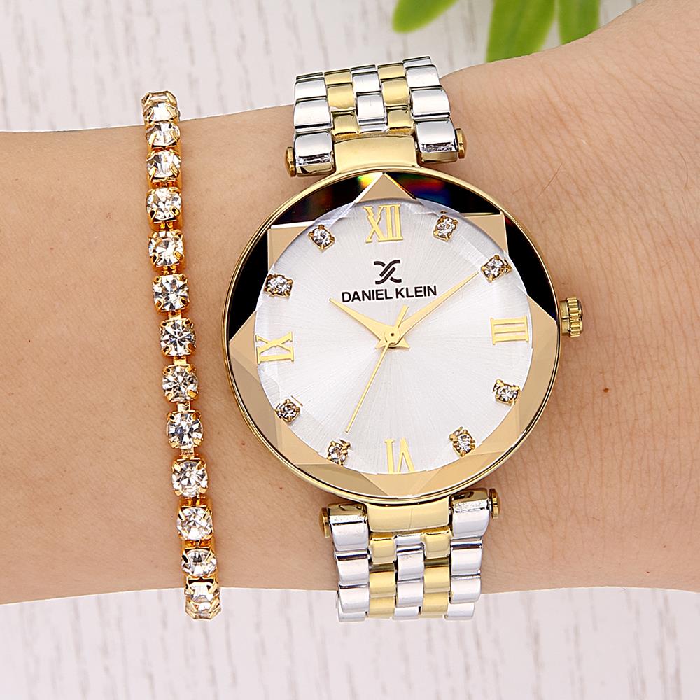DANIEL KLEIN DKE.1.10811-3 Bileklik Hediyeli Kadın Kol Saati
