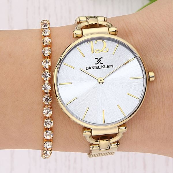 DANIEL KLEIN DK012860D-02 Bileklik Hediyeli Kadın Kol Saati