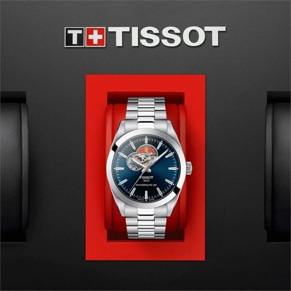 Tissot Gentleman Powermatic 80 Open Heart T127.407.11.041.01 Erkek Kol Saati