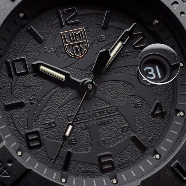 LUMINOX XS.3601.BO.NSF NAVY SEAL FOUNDATION (İsviçre Üretimi Ronda 515 Mekanizmalı) Erkek Kol Saati