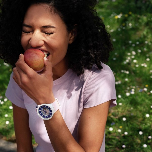 Swatch Diversipink Unisex Kol Saati SB03M105