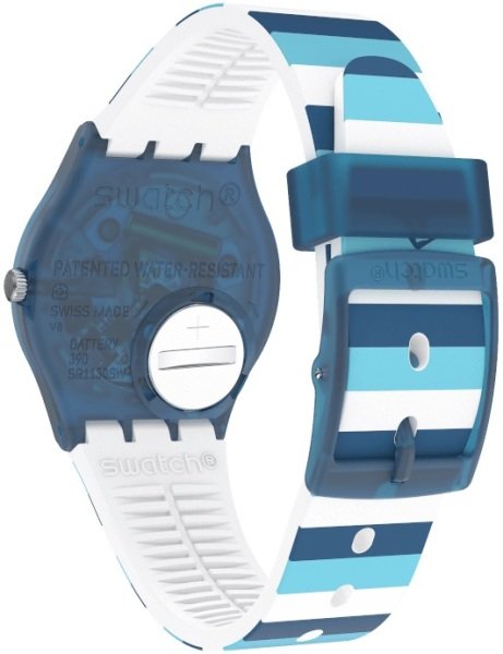 Swatch  Strıped Waves GN728Unisex Kol Saati