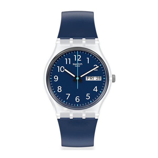 Swatch Rinse Repeat Navy GE725 Unisex  Erkek Kol Saati