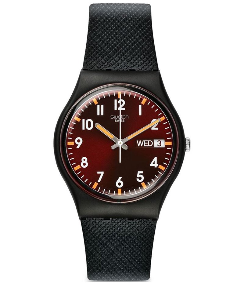 Swatch Sir Red  GB753 Unisex  Erkek Kol Saati