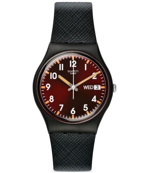 Swatch Sir Red  GB753 Unisex  Erkek Kol Saati