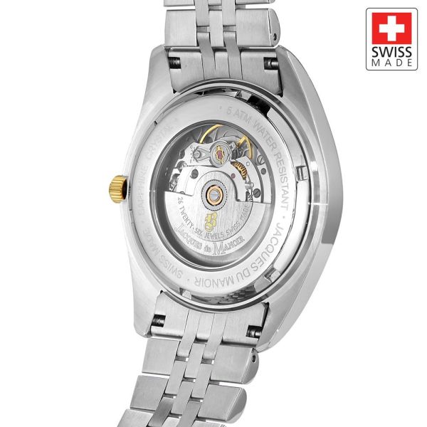 INSPIRATION JWG04209 (Sellita SW200-1, 26 Jewels Otomatik Mekanizmalı, Swiss Made) Erkek Kol Saati