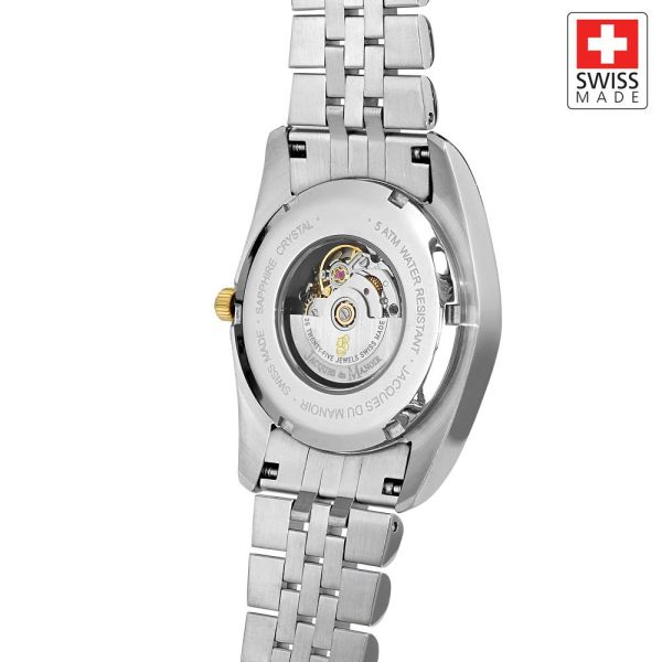 INSPIRATION JWL04111 (Sellita SW100, 25 Jewels Otomatik Mekanizmalı, Swiss Made) Kadın Kol Saati