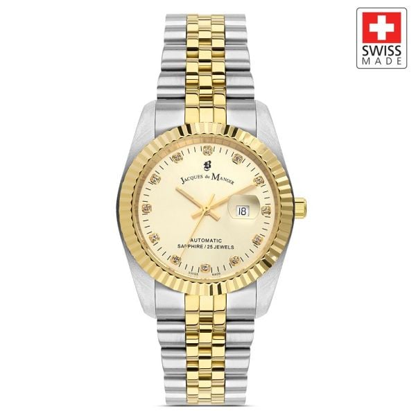 INSPIRATION JWL04115 (Sellita SW100, 25 Jewels Otomatik Mekanizmalı, Swiss Made) Kadın Kol Saati