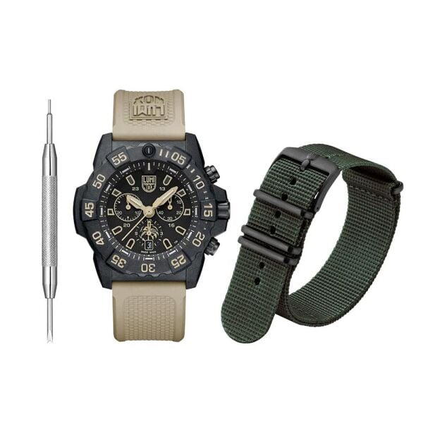 XS.3590.NSF.SET NAVY SEAL FOUNDATION Erkek Kol Saati