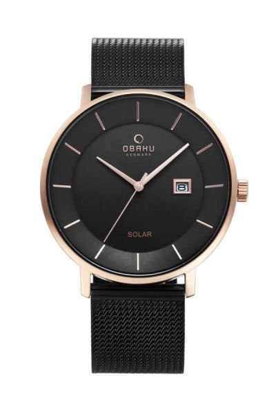 Obaku Denmark Solar V222GRVBMB Erkek Kol Saati