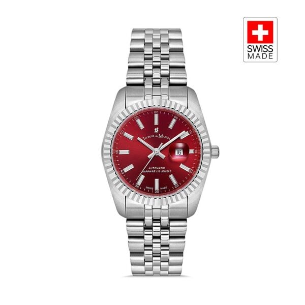 INSPIRATION JWL04124 (Sellita SW100, 25 Jewels Otomatik Mekanizmalı, Swiss Made) Kadın Kol Saati