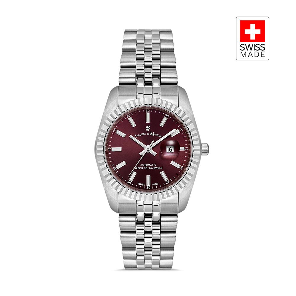 INSPIRATION JWL04125 (Sellita SW100, 25 Jewels Otomatik Mekanizmalı, Swiss Made) Kadın Kol Saati