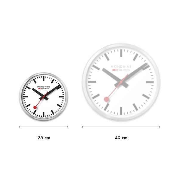 MONDAINE A990.CLOCK.12SBB Duvar Saati
