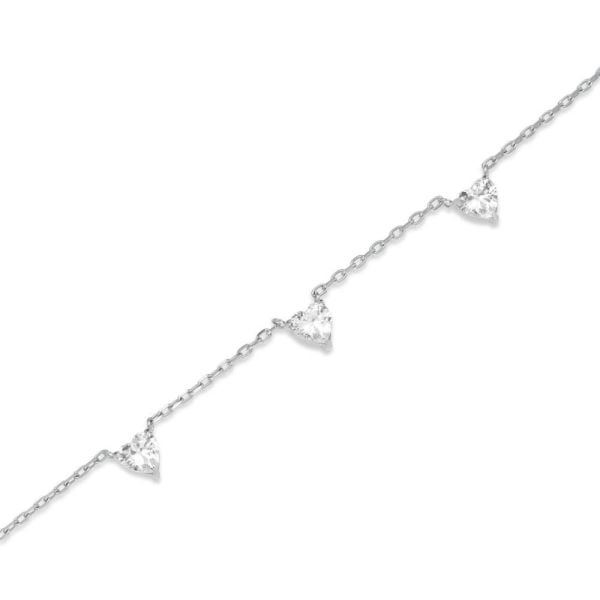 ROSEFIELD JNRHS.J1006 Kalp Çelik Kolye