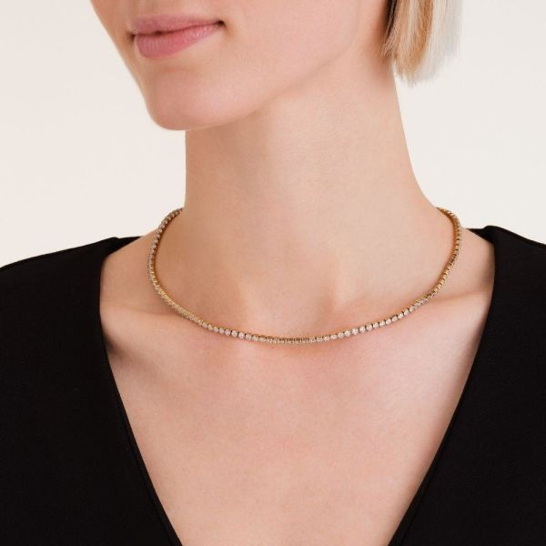 ROSEFIELD JNTWG.J1036 Tenis Çelik Kolye