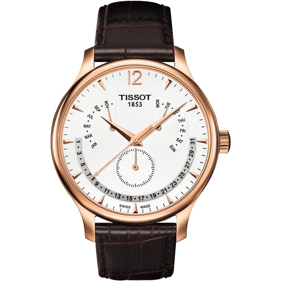 Tissot Tradition Perpetual Calendar  T063.637.36.037.00 Kol Saati