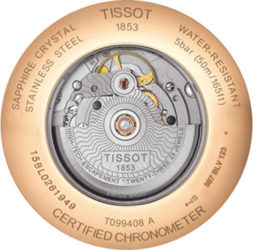 Tissot Chemin des Tourelles Powermatic 80 COSC  T099.408.36.038.00 Kol Saati