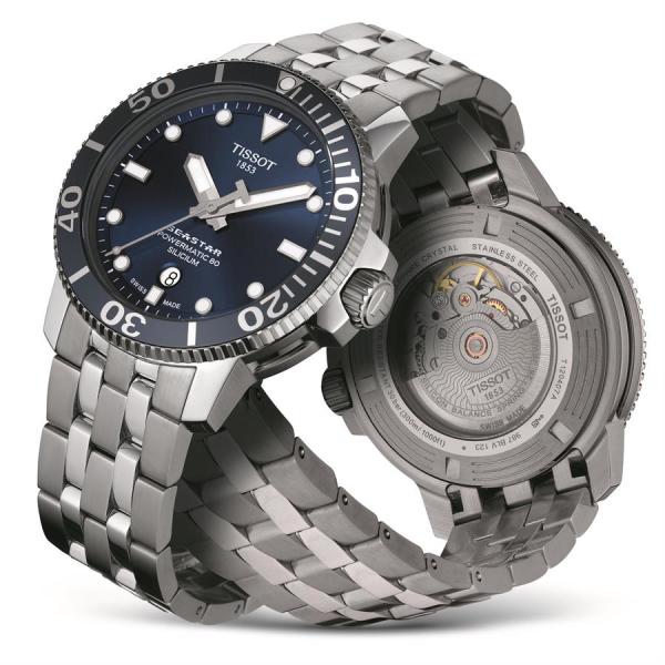 TISSOT SEASTAR 1000 POWERMATIC 80 SILICIUM     T120.407.11.041.01